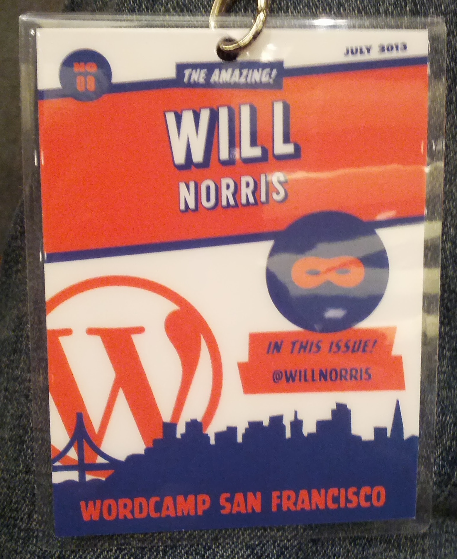 WordCamp badge